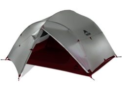 MSR Mutha Hubba NX 3 Person Backpacking Tent (Red)